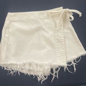 NWT We The Free White Skort